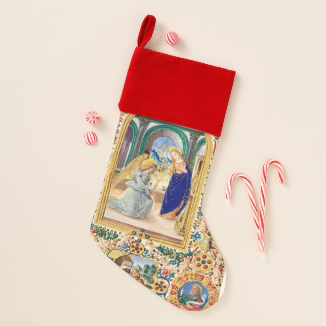 Annunciation Christmas   Stocking (Front)