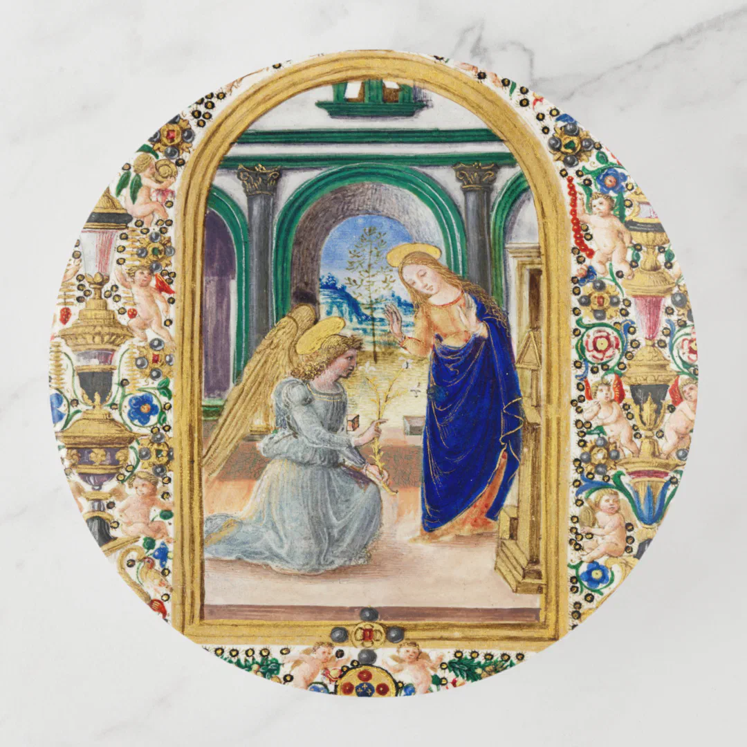 Annunciation Christmas   Trinket Tray (Front)