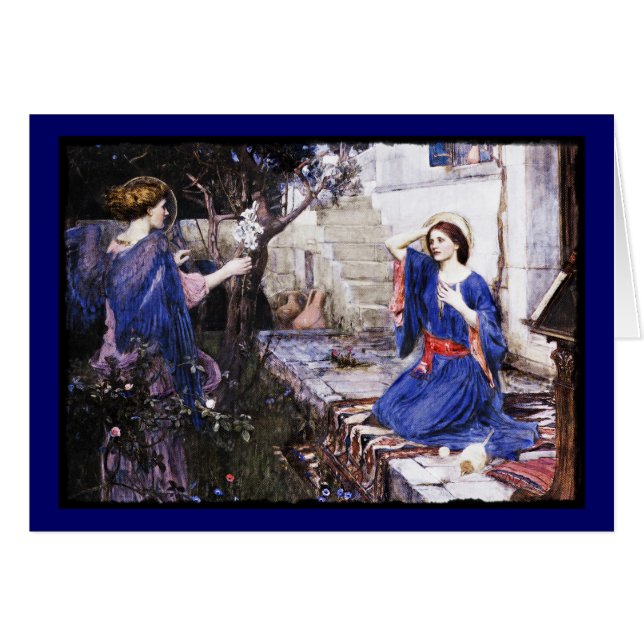 Annunciation in the Garden Cards (Front Horizontal)
