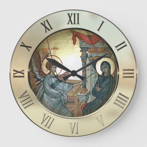 Annunciation Large Clock