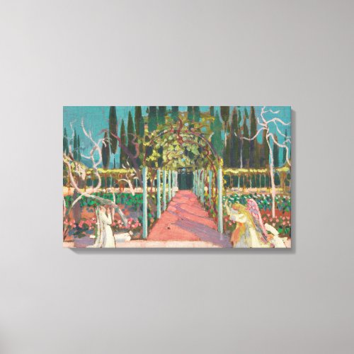 Annunciation Maurice Denis Famous Painting Canvas Print