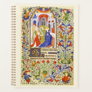 Annunciation Medieval illumination Planner