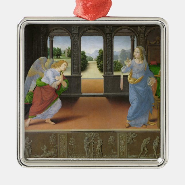 Annunciation Metal Ornament (Front)