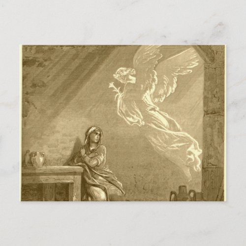 Annunciation of Blessed Virgin Mary Postcard