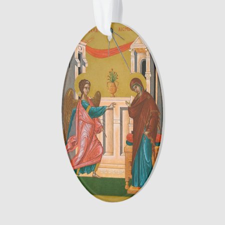 Annunciation Of The Theotokos Ornament