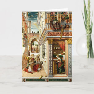 Annunciation ,Saint Emidius and an UFO Holiday Card