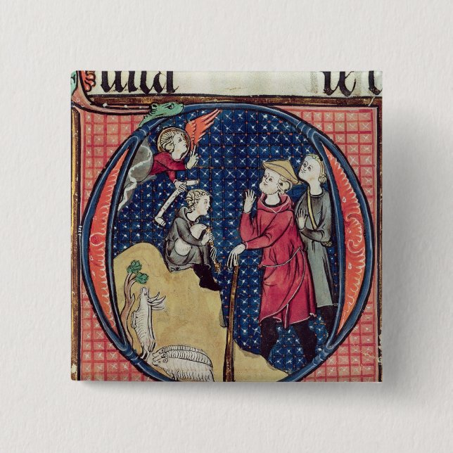 Annunciation to the Shepherds Button (Front)