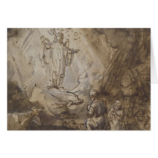 Annunciation to the Shepherds Cards (Front Horizontal)
