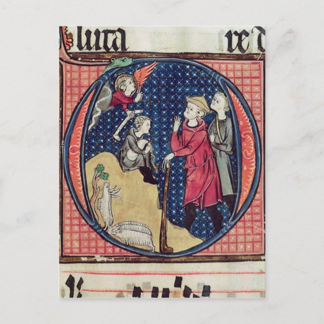 Annunciation to the Shepherds Postcard (Front)