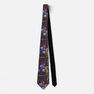 Annunciation Virgin Mary Orazio Gentileschi Neck Tie