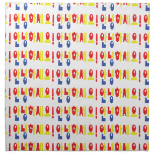 Annyeong Haseyo! Korean Hello! 안녕하세요 Hangul Script Napkin