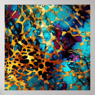 Anodized Metal Art Poster