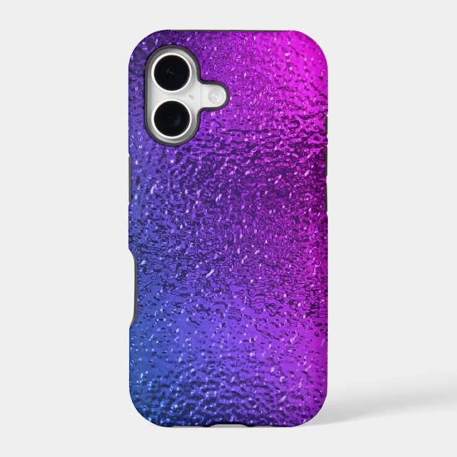 Anodized Titanium | Rainbow Metallic Custom Iphone Case (Back)