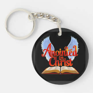 ANOINTED IN CHRIST KEYCHAIN