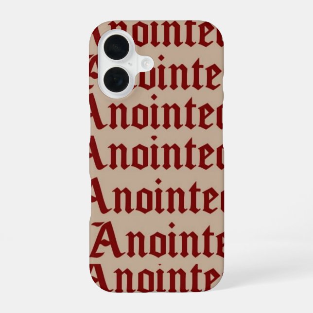 Anointed iPhone 16 Case (Back)