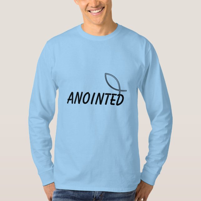 ANOINTED Quote Men's Sweatshirt T-Shirt (Front)