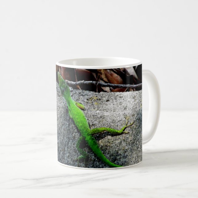 Anole Lizard 6704 Coffee Mug (Front Right)
