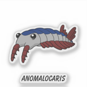 Anomalocaris- Prehistoric Sea Creature Vinyl Sticker
