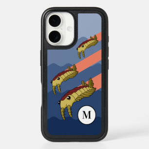 Anomalocaris Swarm- Personalized Prehistoric iPhone 16 Case