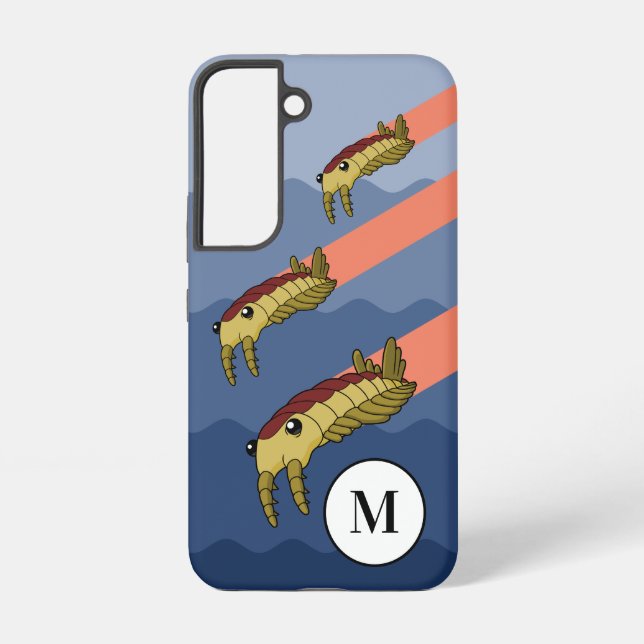 Anomalocaris Swarm- Personalized Prehistoric Samsung Galaxy Case (Back)