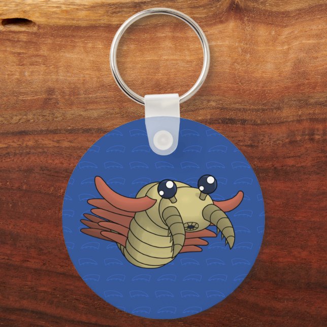 Anomalocaris- The Unusual Shrimp Keychain (Front)