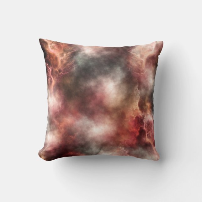Anomalous Nebula Throw Pillow (Front)