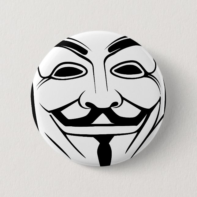 Anon Pinback Button (Front)