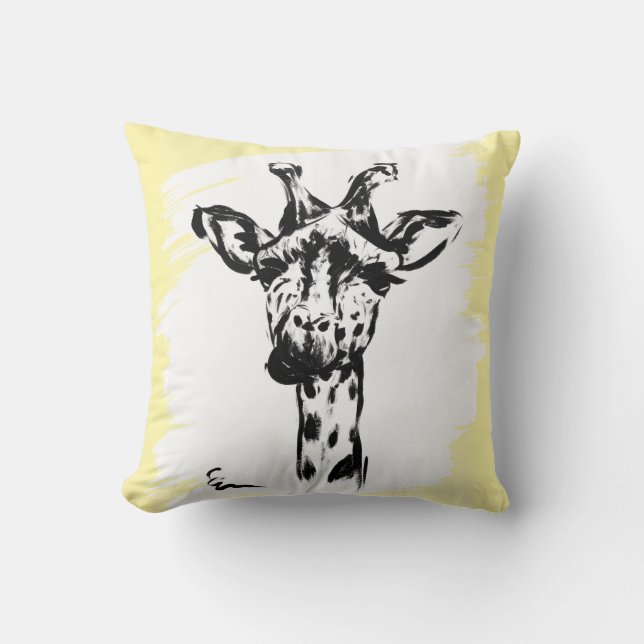 Anonimal 2 throw pillow (Front)