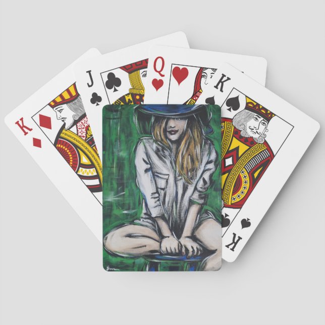 Anonymity 3 poker cards (Back)