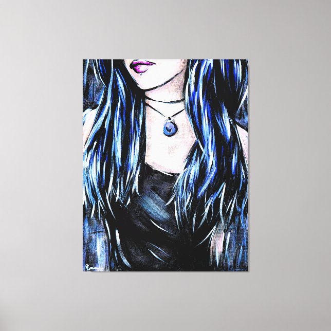 Anonymity 4 canvas print (Front)