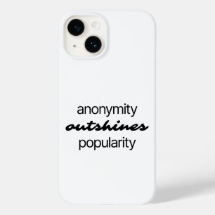 Anonymity iPhone Case