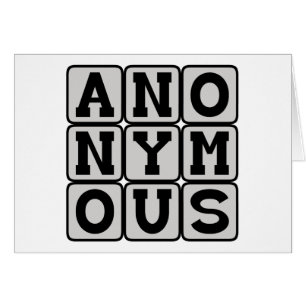Anonymous, Collective Cards