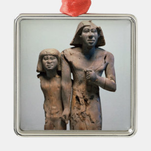 Anonymous couple known as the Memphis Couple (acac Metal Ornament