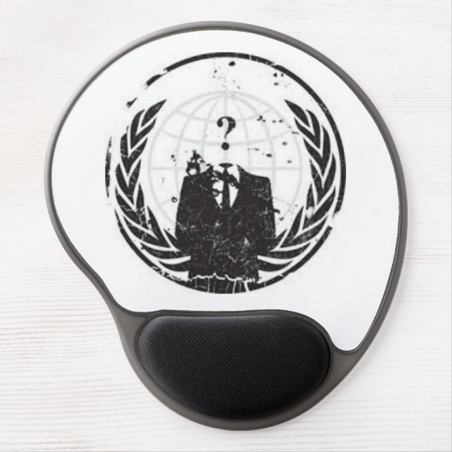 Anonymous Gel Mat Mouse Pad (Front)