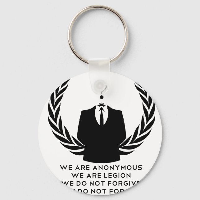 Anonymous Keychain (Front)