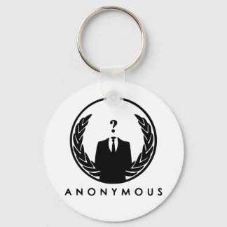 Anonymous Logo Keychain