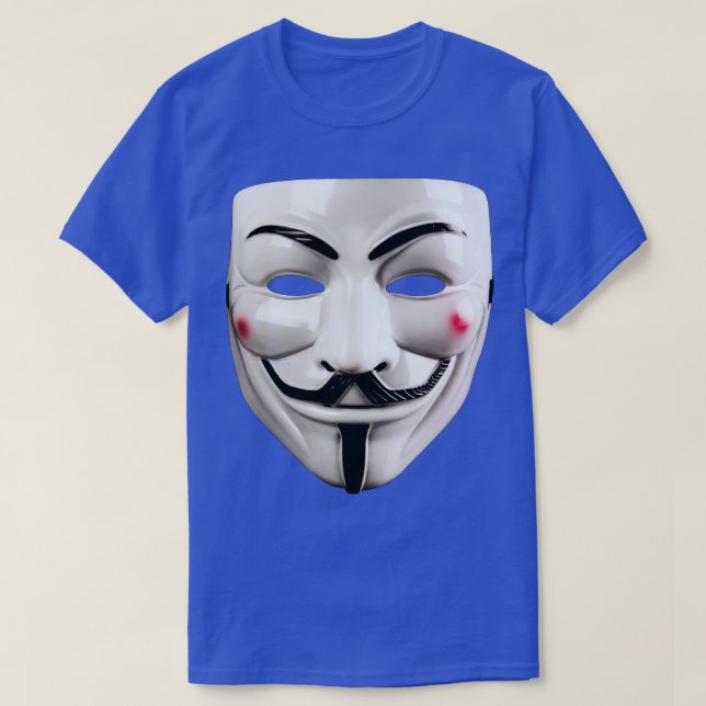 Anonymous Mask T-Shirt (Design Front)