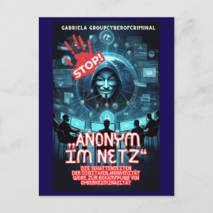 Anonymous on the Net Postcard