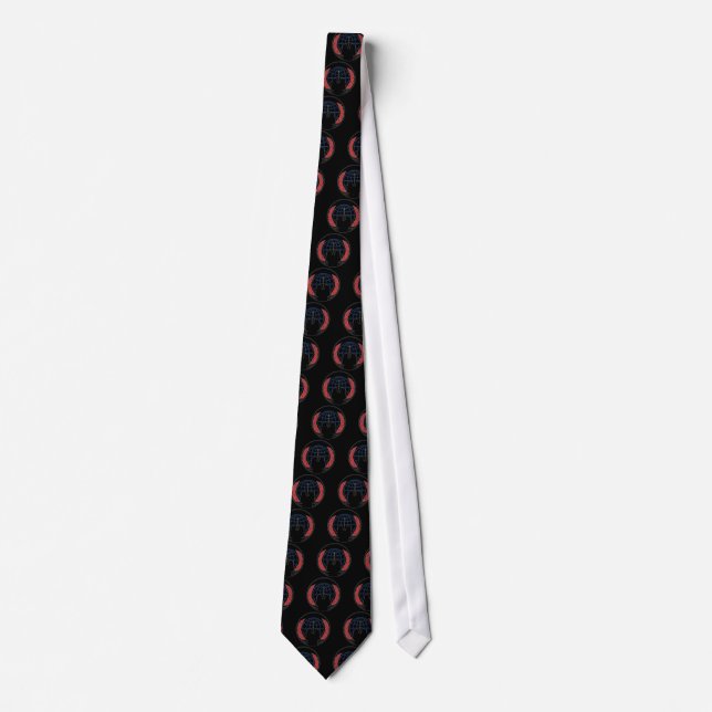 #anonymous ops neck tie (Front)