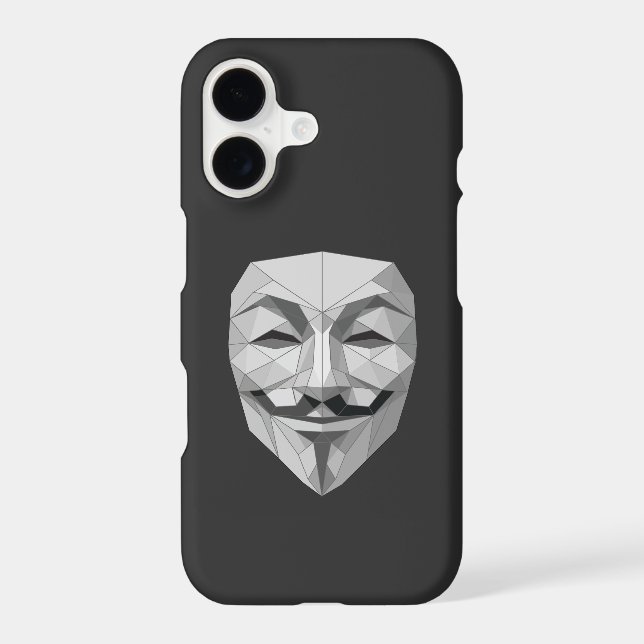 Anonymous origami iphone case (Back)