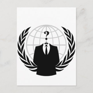 Anonymous Patriotism Postcard