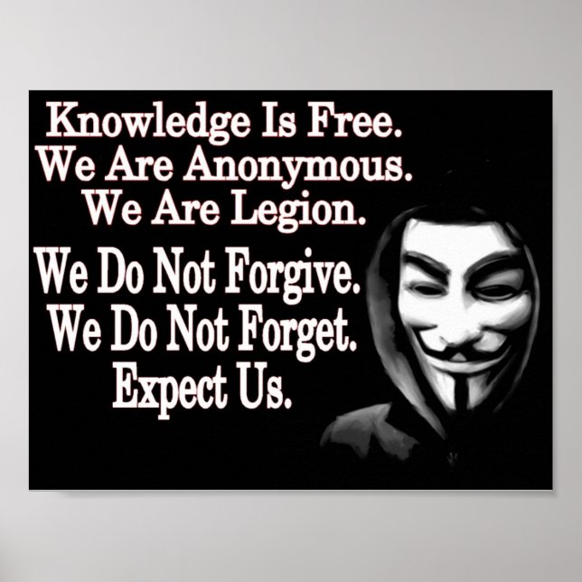 Anonymous Poster (Front)