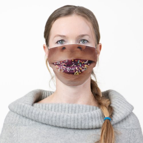 Anonymous Reality Crazy Big Sprinkles Lips Adult Cloth Face Mask