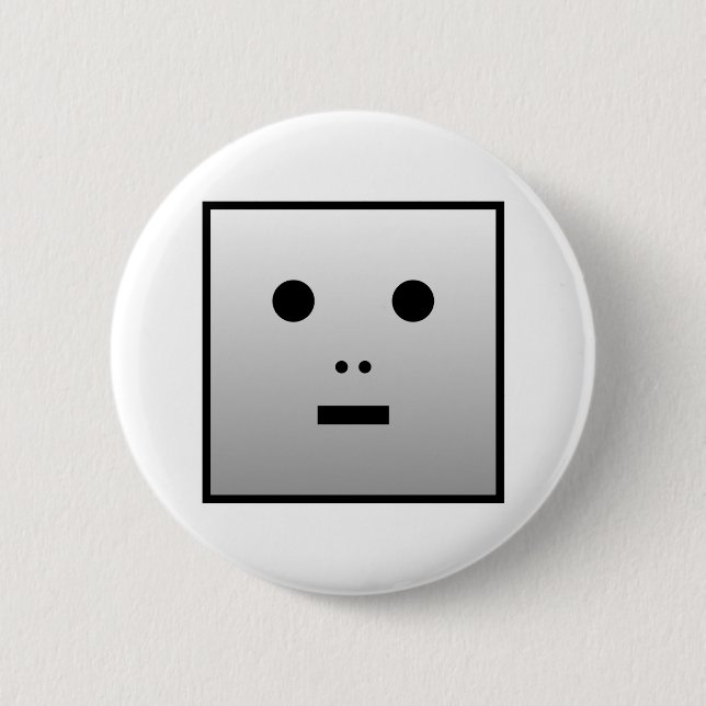Anonymous Robot - Customized Button (Front)