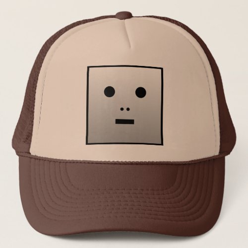 Anonymous Robot Trucker Hat
