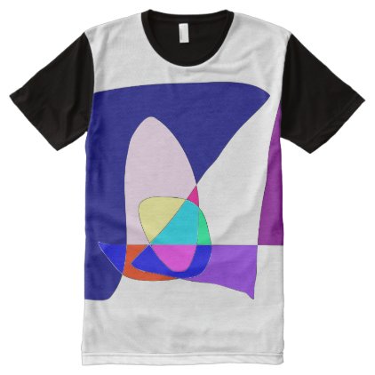 Anonymous Sailboat All-Over-Print T-Shirt