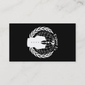 Anonymous seal business card (Back)