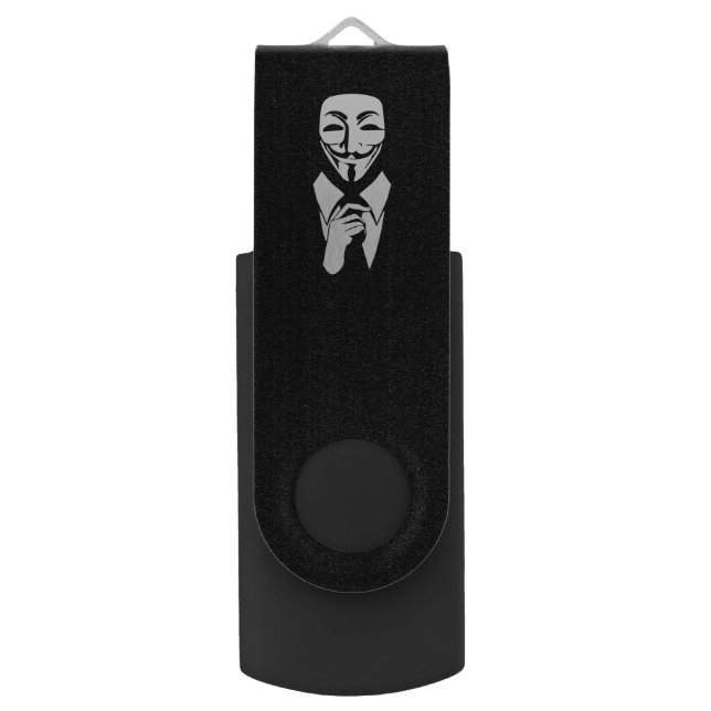 Anonymous seal flash drive (Back (Vertical))
