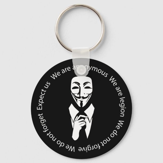 Anonymous seal keychain (Front)