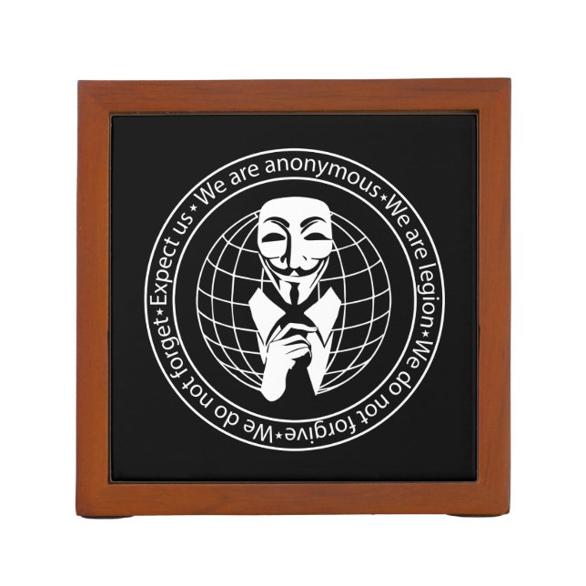 Anonymous seal pencil holder (Back)
